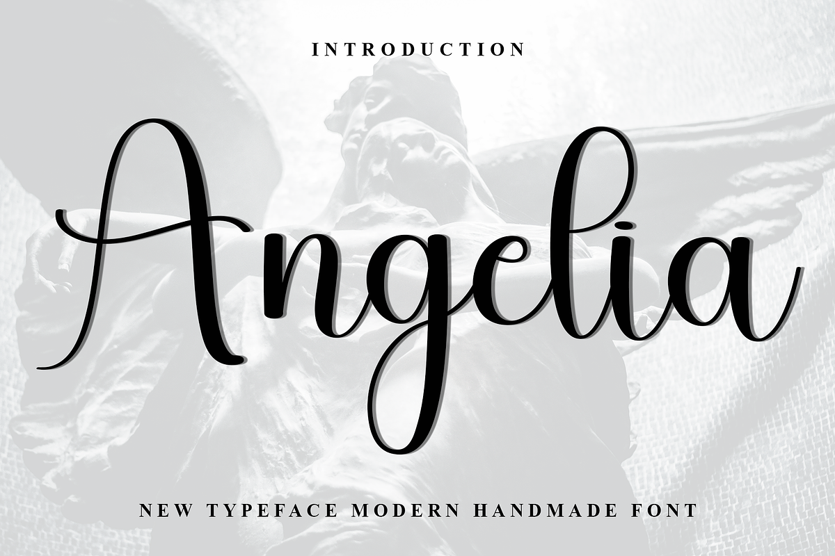 Angelia, a Handwritten Font by InermediaSTUDIO (Photo 1 of 8)