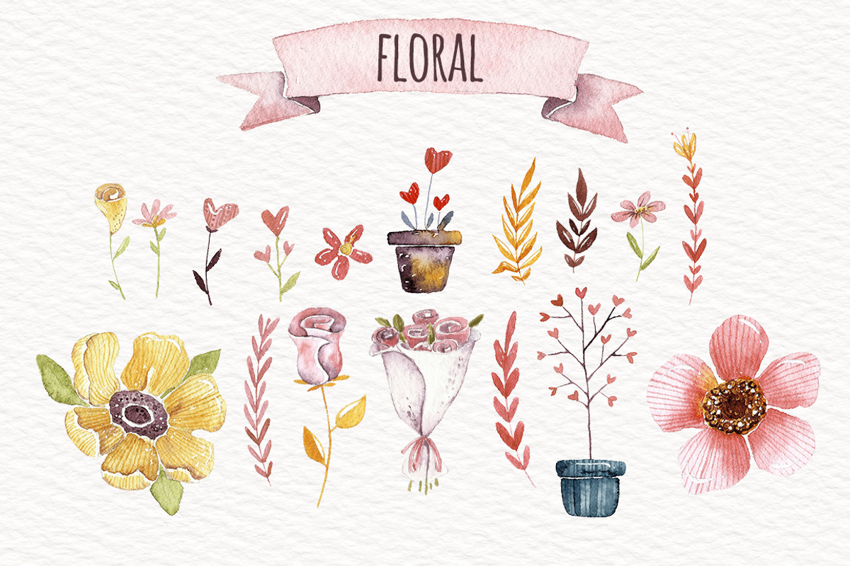 Watercolor Valentine's Day, an Animal Illustration by talloshau's illustrations (Photo 3 of 8)