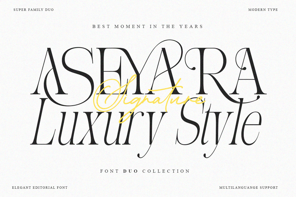 Arzaveya Font Duo | 27 Font Files, a Script Font by IM Studio (Photo 9 of 13)