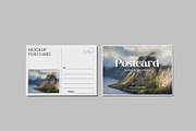 Minimalist A6 Postcard Mockup, a Card Template by lamorastudio (Thumbnail 10 of 11)