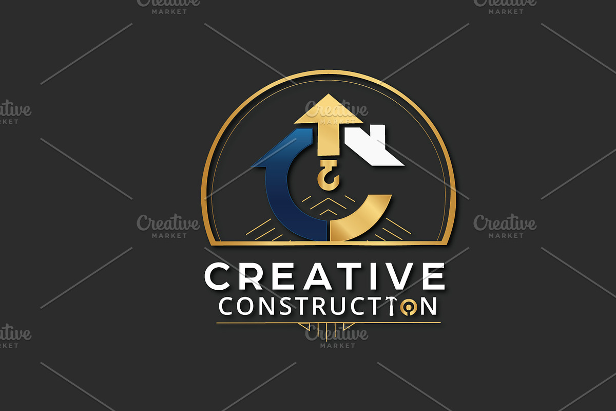 Professional Construction Brand Logo, a Branding & Logo Template by FusionadCreates (Photo 6 of 6)