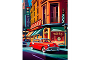 Custom art, Vintage poster bundle, a Poster Template by Boho Pixel Dust (Thumbnail 5 of 13)
