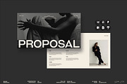 Brand Proposal Presentation Template, a Presentation Template by Graphpexel (Thumbnail 1 of 10)