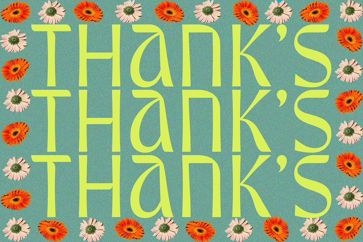 Veganza – Quirky Display Font, a Sans Serif Font by Almarkhatype (Photo 11 of 11)