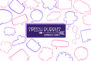 Speech Bubble| Symbols Fonts, a Symbol Font by Sirinart (Thumbnail 1 of 5)