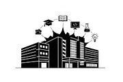 Smart Education Icon Bundle, a Graphic by hafijul (Thumbnail 9 of 14)