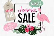 Summer Sale Bundle 82% OFF, a Script Font by Tabita's shop (Thumbnail 1 of 11)