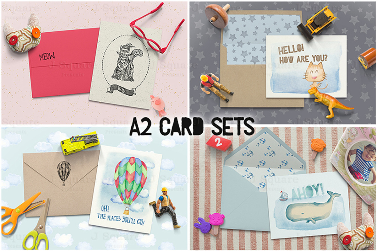 KidFriendlyProps&CardMockups, a Books & Magazine Mockup by JSquarePresents (Photo 6 of 10)