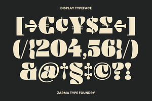 Ayuga - Psychedelic Font