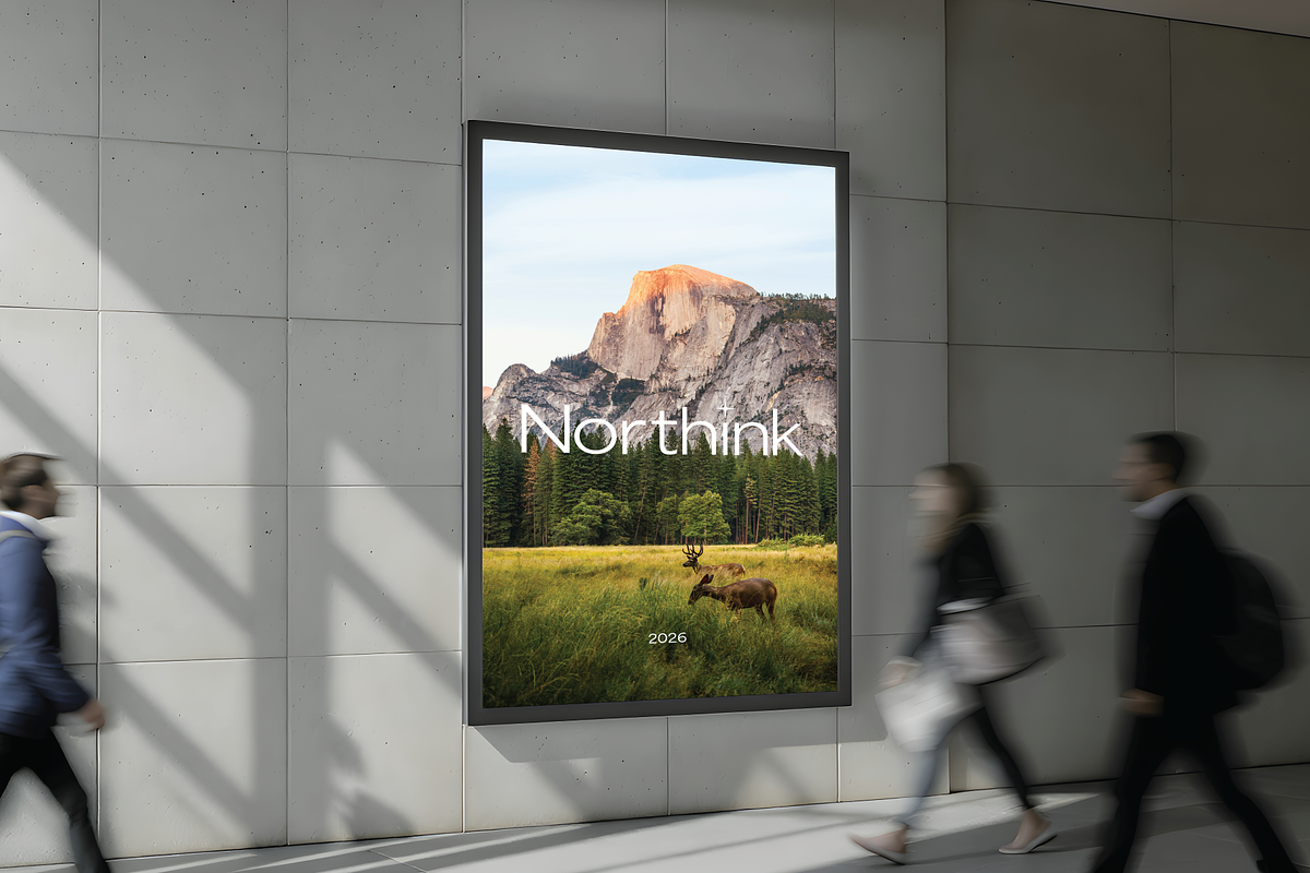 Indoor Poster Frame Mockup, a Mockup by Northink (Photo 1 of 3)