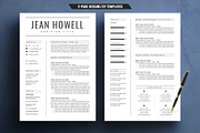 Modern Resume/CV Template, a Resume Template by TemplateCrafts (Thumbnail 2 of 3)