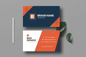 Business Card Layout, a Business Card Template by MightyDesign