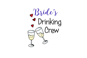 Bachelorette party template. bridal shower. print on t-shirt.