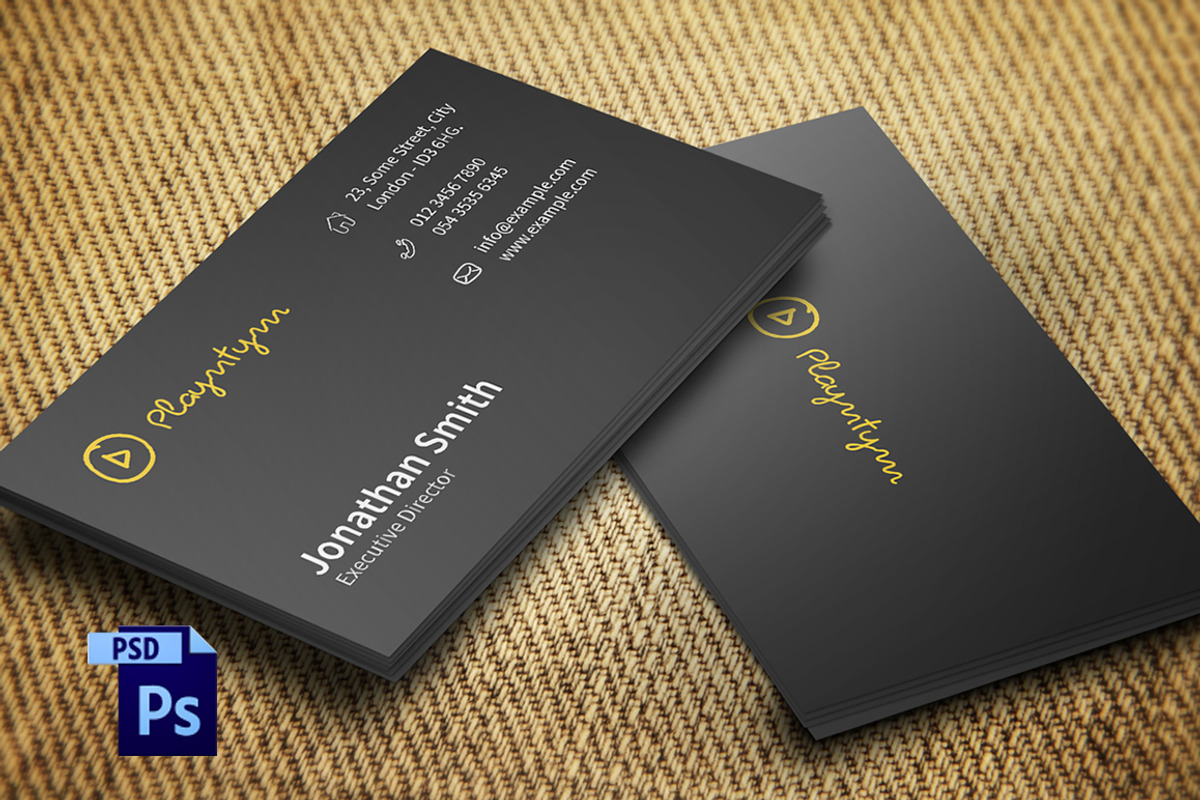 Minimalist Business Card, a Business Card Template by Niram Factory (Photo 1 of 2)