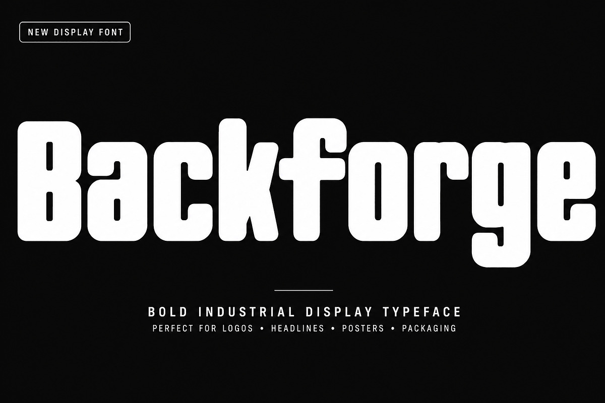 Backforge, a Slab Serif Font by Wow Magic (Photo 2 of 6)