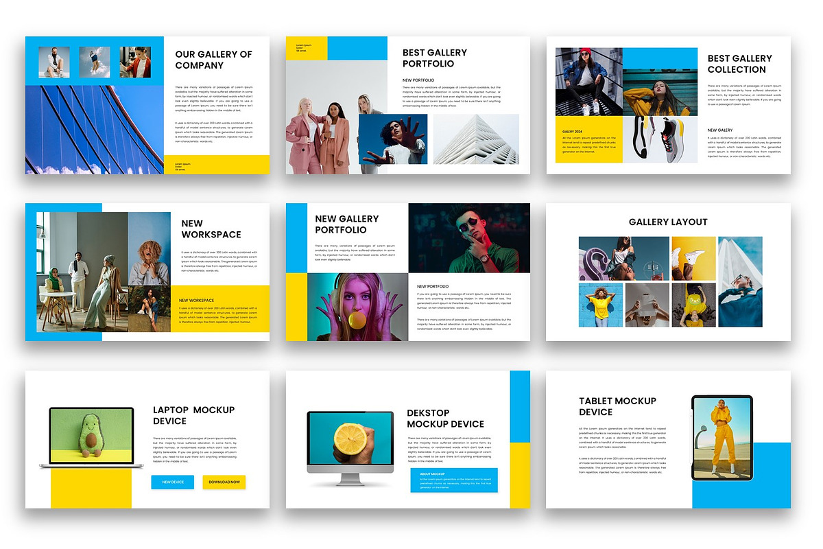 Avaline – Business Google Slide, a Presentation Template by kreatifreya (Photo 4 of 5)
