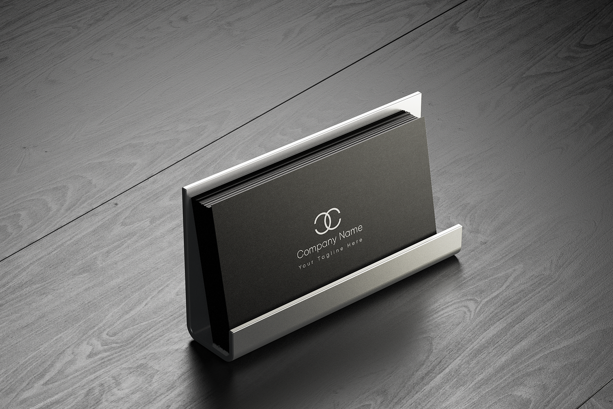 Minimal Business Card, a Business Card Template by NimraAmjad (Photo 1 of 2)