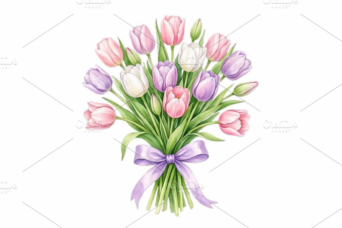 Spring Mother's Day сlipart bundle, an Illustration by VetalStock (Photo 10 of 21)