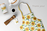 Sunflower watercolour collection., a Decorative Illustration by DamriNa art (Thumbnail 10 of 10)