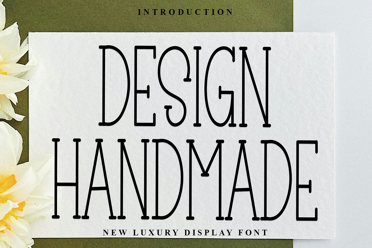 Design Handmade, a Sans Serif Font by InermediaSTUDIO (Photo 1 of 8)
