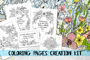 Coloring Pages Creation Kit