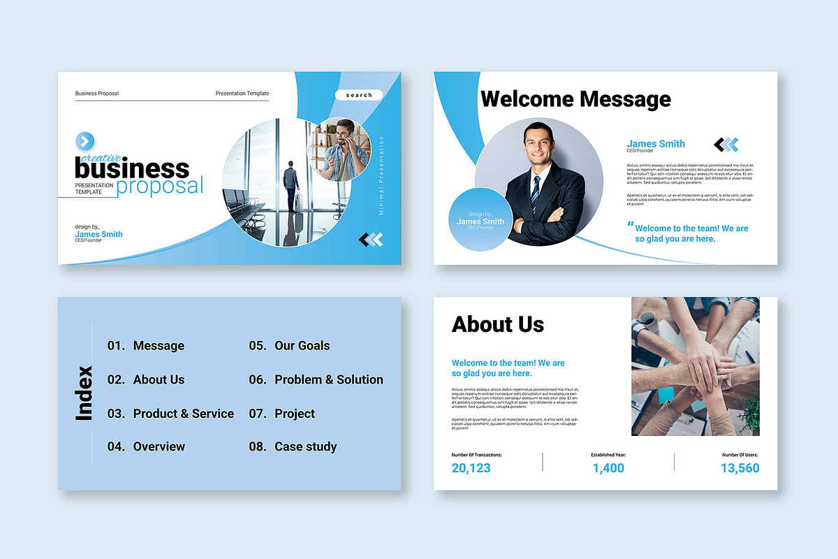 Creative Business Proposal, a Presentation Template by Mighty-Slide (Photo 2 of 5)