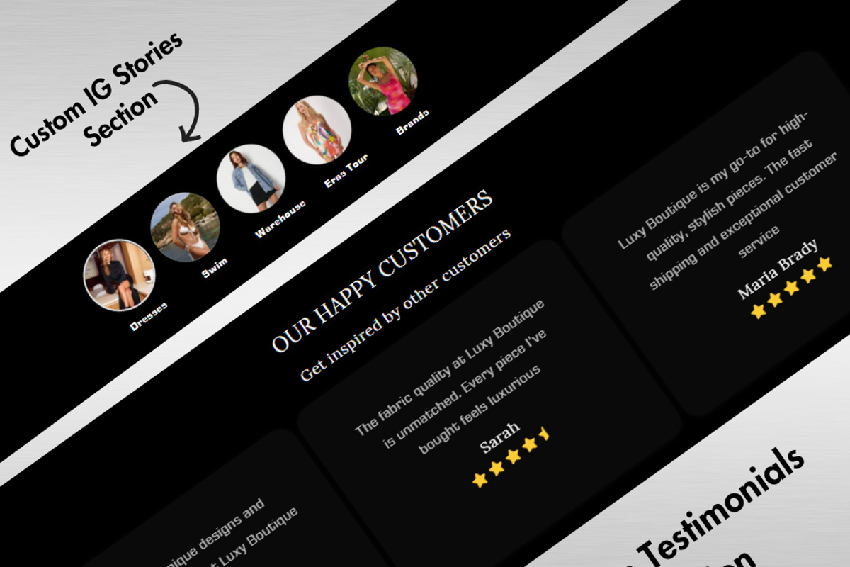 clothing boutique shopify theme, a Shopify Template by MudasirShareef (Photo 3 of 6)