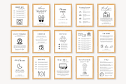 Airbnb Welcome Sign Template, a Poster Template by ShopRShop (Thumbnail 3 of 10)