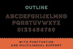 The Buntro Typeface EXTRA