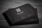 Creative Dark Business Card, a Business Card Template by bouncy (Thumbnail 3 of 4)