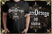 Crowers  luxury Blackletter, a Blackletter Font by dansdesign (Thumbnail 3 of 8)