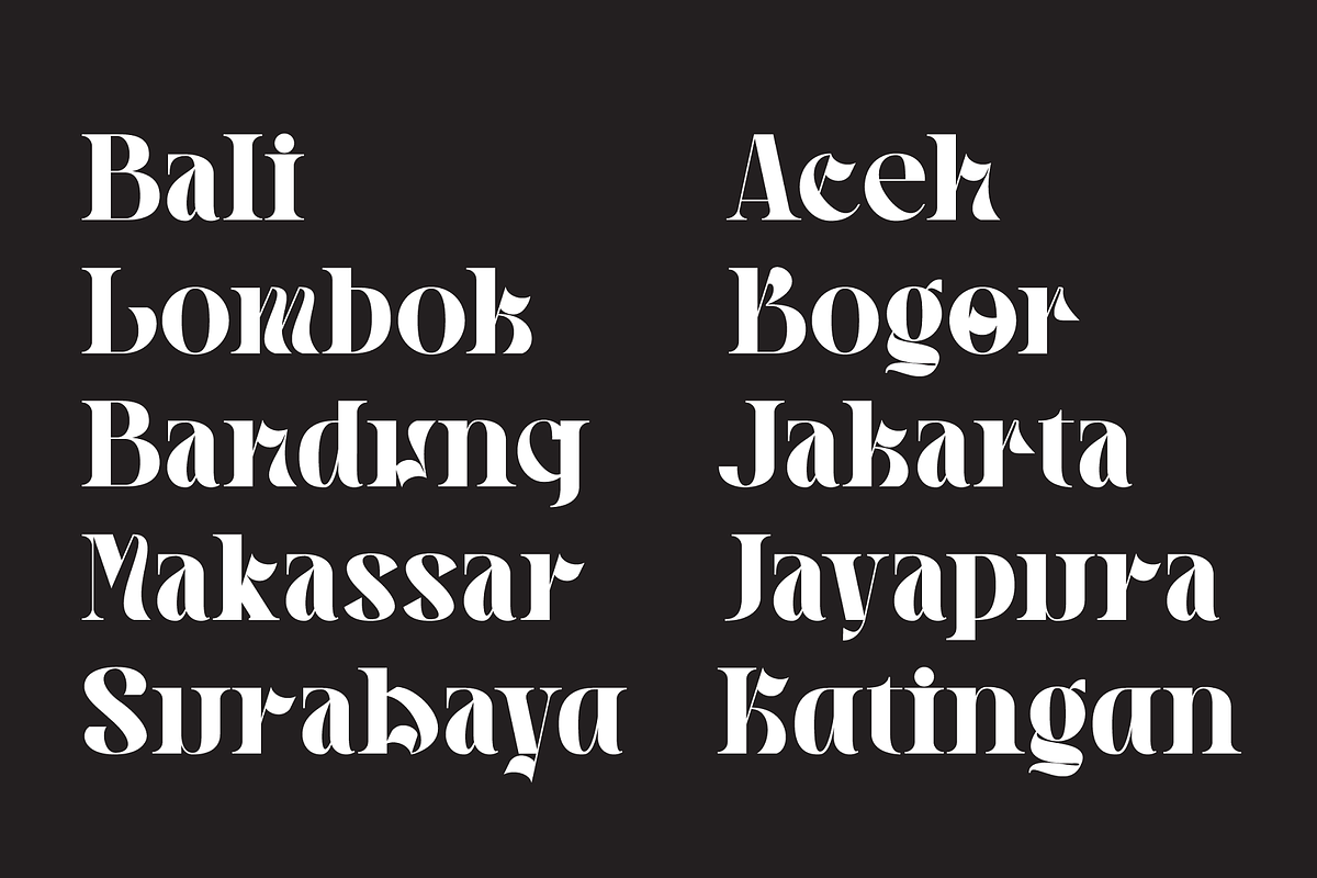 Hegarown Display Serif Font, a Serif Font by Randi Irvan | Rvandtype (Photo 7 of 16)