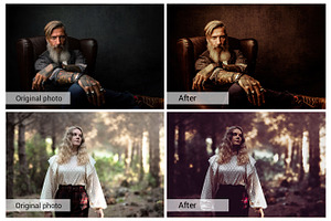 Darkness Presets, Photoshop Actions