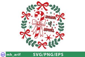 Christmas Season of Sweets Hand-Draw, a Graphic by mh_arif