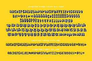 Chapter Three Font