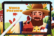 The Farmer’s Procreate Brushes, a Brush Add-On by Leonard Posavec (Thumbnail 10 of 10)