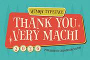 Wimqy, a Serif Font by graphicook (Thumbnail 10 of 10)