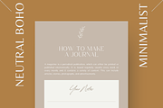 NEUTRAL BOHO WORKBOOK FOR COACHES, a Stationery Template by Local Marketing Templates (Thumbnail 2 of 10)