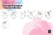 Elegant Feminine & Botanical, a Person Illustration by AMMi (Thumbnail 10 of 12)