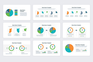 Data Chart Powerpoint Templates