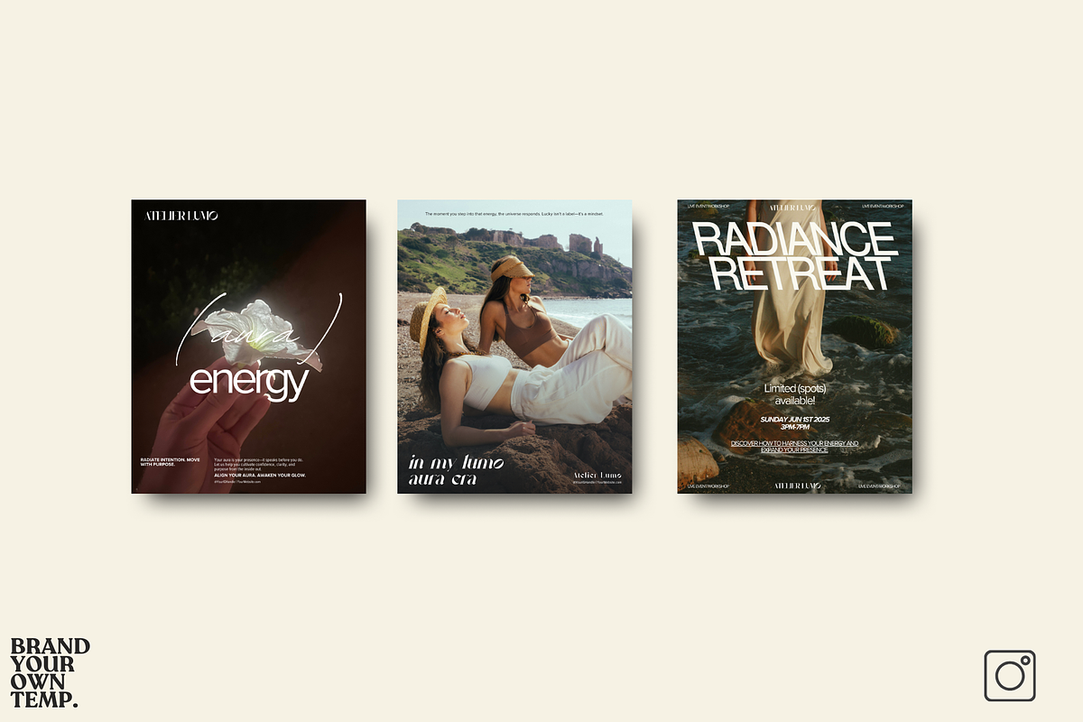 Yoga, Meditation, Spiritual Canva, a Templates & Theme by BYOTstudios (Photo 6 of 11)