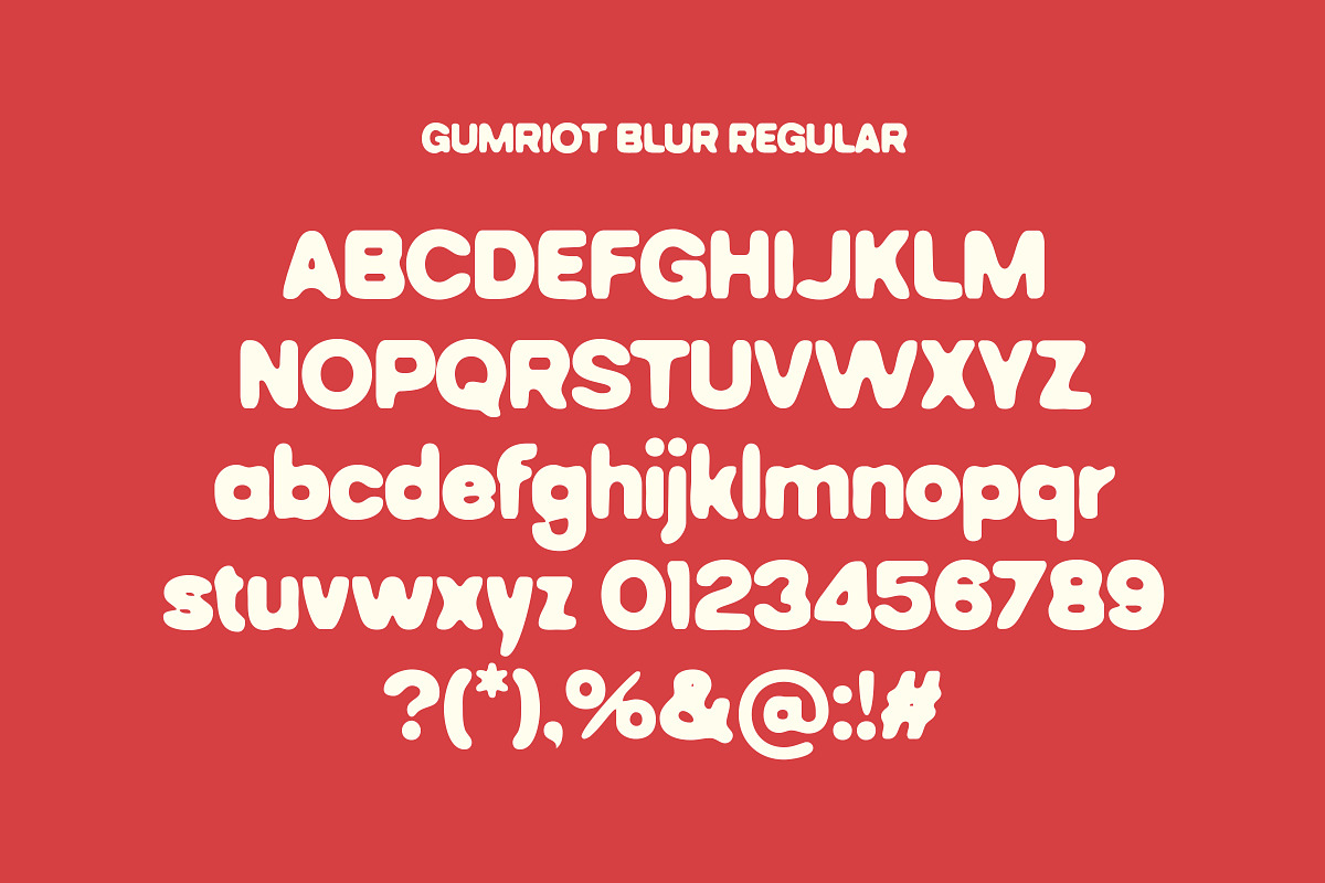 Gumriot | 3 Style Font, a Sans Serif Font by ClevUs (Photo 12 of 12)