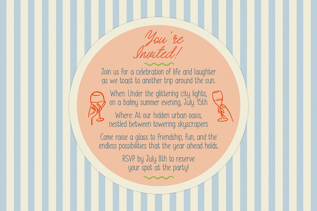 Whimsical Playful Font Bundle, a Handwritten Font by AnMark (Photo 16 of 39)