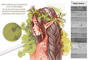 WATERCOLOR STUDIO FOR PROCREATE, a Brush Add-On by AlexandraArt (Thumbnail 7 of 11)