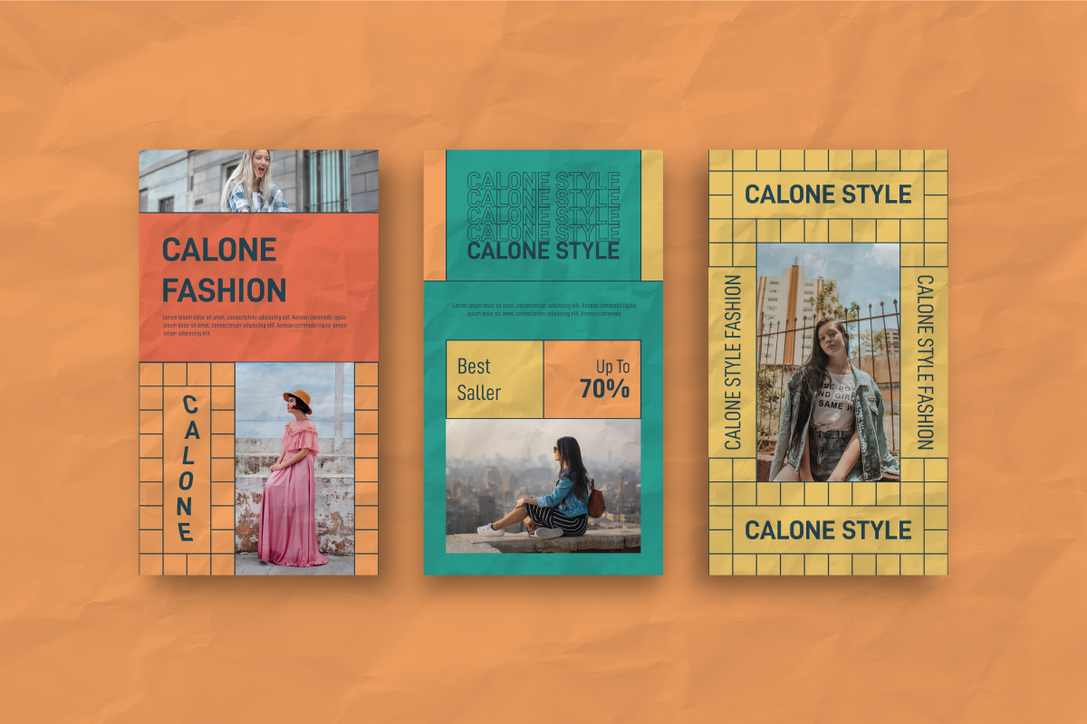 Calone Story & Feed Instagram, a Social Media Template by Inkofert (Photo 9 of 11)