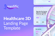 Medific - Medical Website Template, a Landing Page Template by EGO Creative Innovations (Thumbnail 2 of 5)