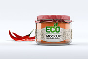 Glass Jar Mockup, a Packaging Mockup by Hubzway (Thumbnail 2 of 5)