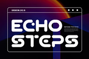 Saygen || Futuristic Sans Serif Font, a Sans Serif Font by Ermedia Studio (Thumbnail 2 of 10)