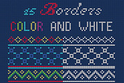 Christmas Knitted Big Elements Set, a Texture Illustration by Katyr (Thumbnail 2 of 6)