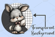 Whimsical Easter Clipart Bundle, an Illustration by Canvas Craft (Thumbnail 2 of 7)